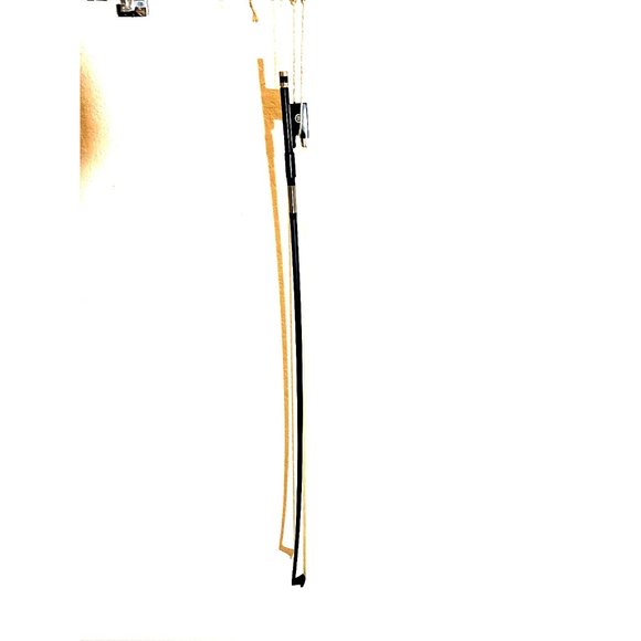 Violin Bow Carbon Fiber Ebony Frog With Sheepskin Grip 4/4 - Picture 1 of 9